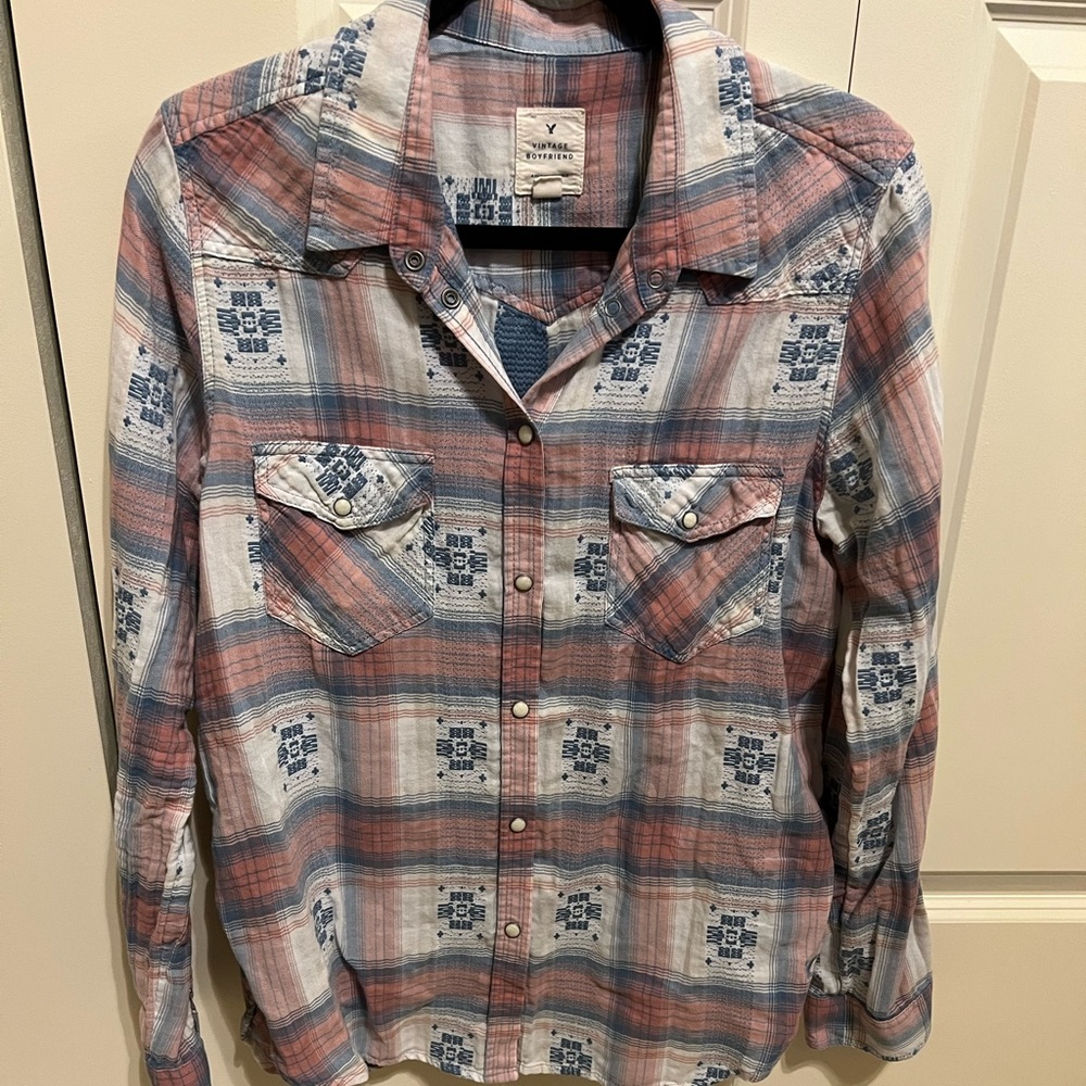 American Eagle Boyfriend Shirt